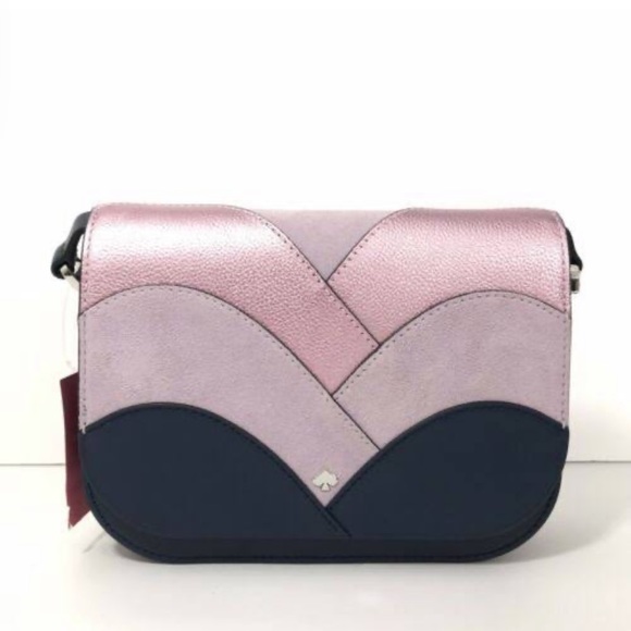 Kate Spade Nadine Patchwork Medium Crossbody Purse - Picture 7 of 12